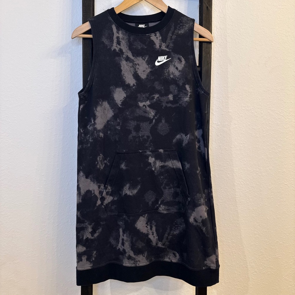 Nike Womens Tie Dye Sweatshirt Dress Size M